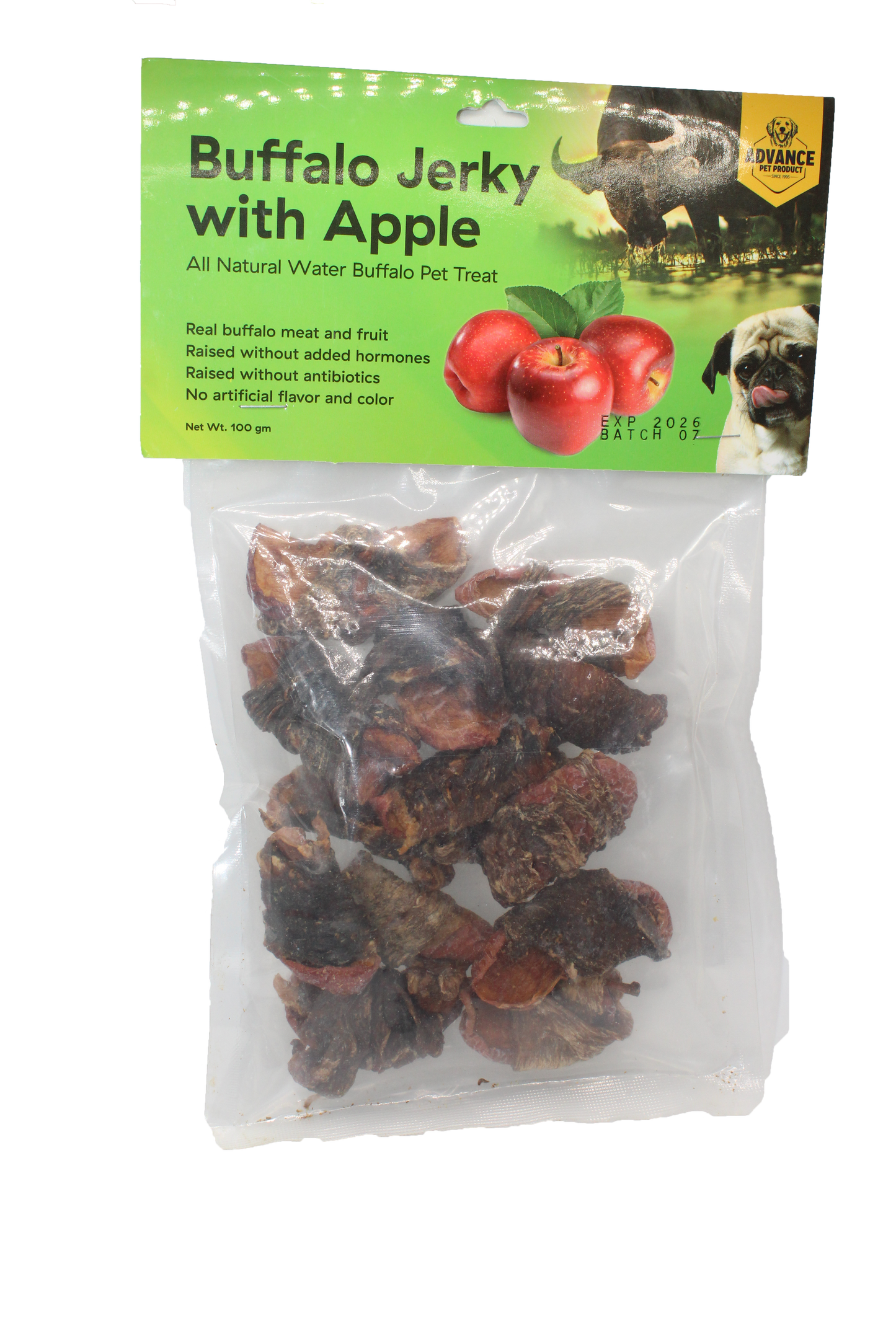 Buffalo Jerky Treats for Dogs – All-Natural, High-Protein, Grain-Free Snacking