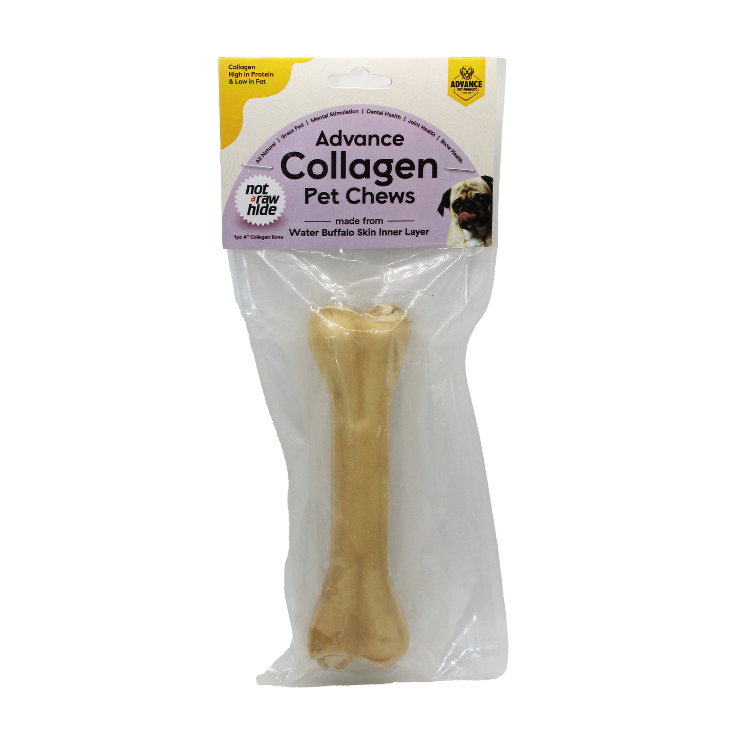 Bone-Shaped Collagen Dog Chews | Durable & Healthy Treats