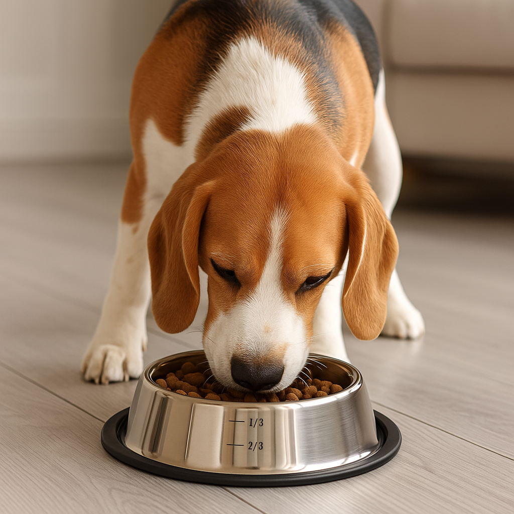 3-in-1 Portion Control Bowl with Measurements – Non-Skid Pet Feeding Bowl by Advance Pets Product - Advance Pets Product