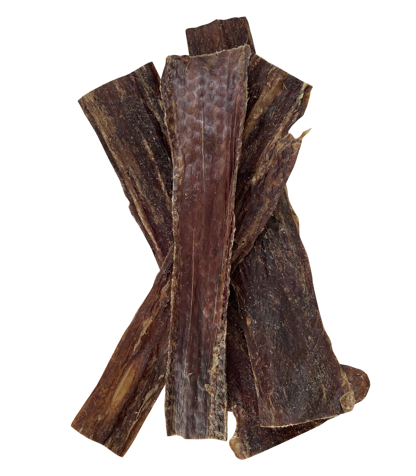 Water Buffalo Gullet Flat Jerky – Natural Dog Chew Treat - Advance Pets Product