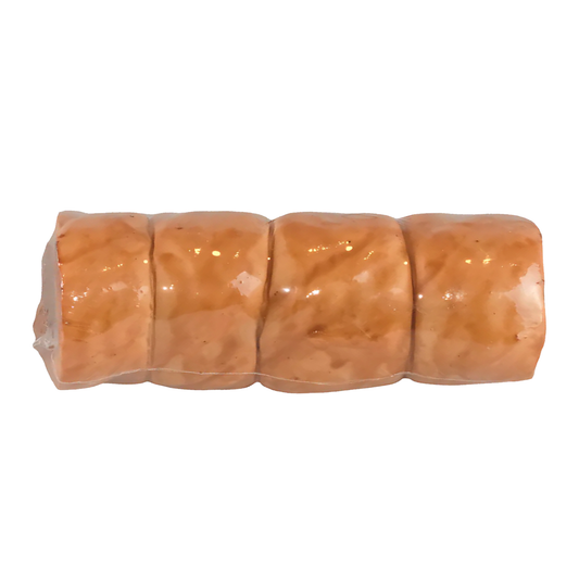 Barbecue Water Buffalo Cheek Rolls for Dogs – Natural, Long-Lasting Dog Chew Treats (Medium) - Advance Pets Product