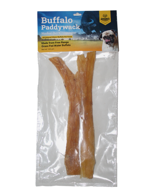 Buffalo Paddywack Dog Chews – Natural, Long-Lasting Treats from Grass-Fed Water Buffalo