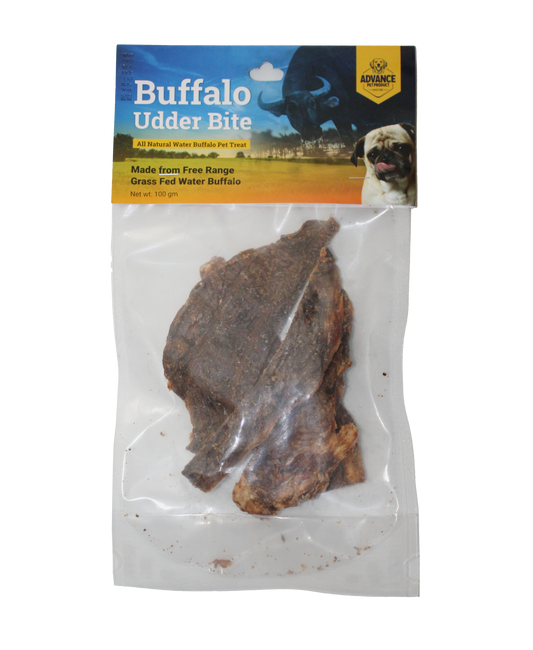 Buffalo Udder Bites – Natural Grass-Fed Dog Chew Treats | Advance Pets Product