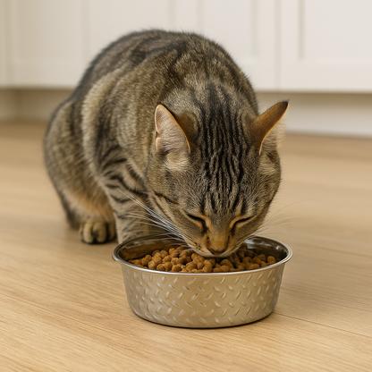 Stainless Steel Diamond Bowl – Premium Non-Slip Pet Feeding Bowl by Advance Pets Products - Advance Pets Product