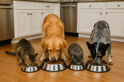 Traditional Shape Non-Skid Stainless Steel Pet Bowl – Durable No-Tip Design for Dogs & Cats, Spill-Proof Stainless Bowl by Advance Pet Products - Advance Pets Product
