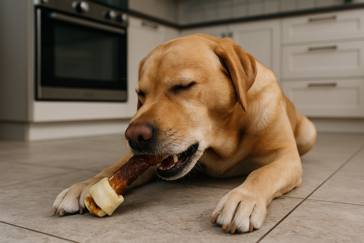 Water Buffalo Tail Wrapped in Jerky – Natural, Long-Lasting Dog Treat - Advance Pets Product