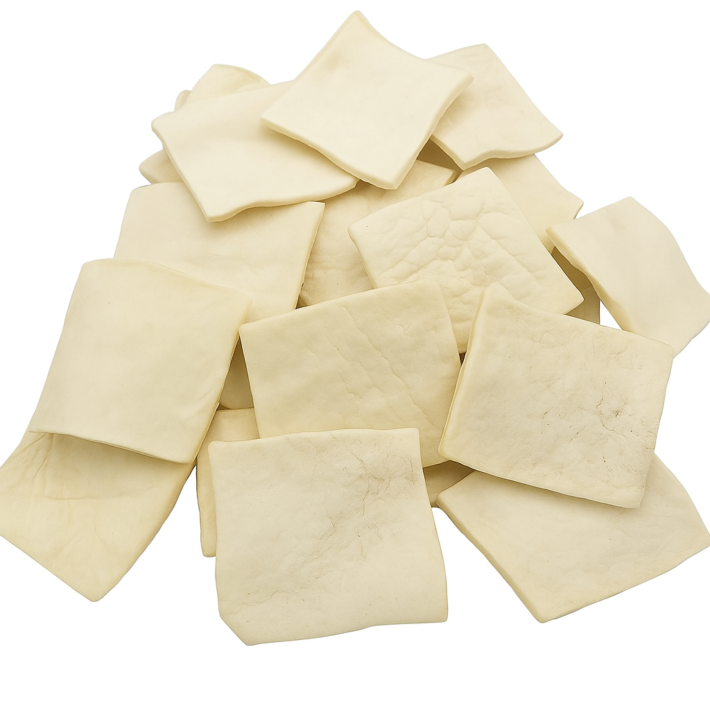 20 Pack Beef Cheek Chips – 100% Natural, Grass Fed, Long Lasting Dog Chews - Advance Pets Product