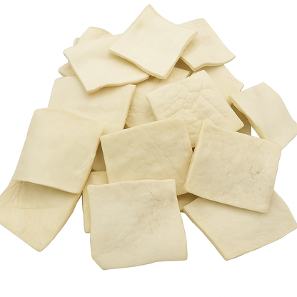 20 Pack Beef Cheek Chips – 100% Natural, Grass Fed, Long Lasting Dog Chews - Advance Pets Product