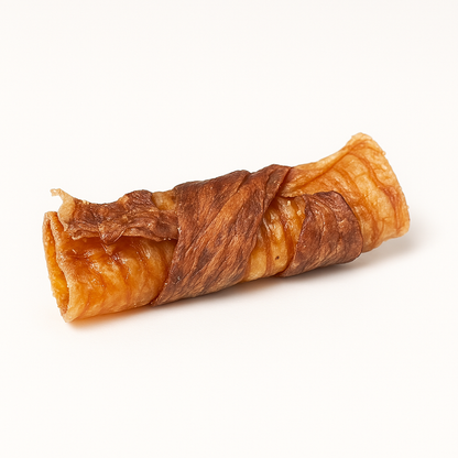 All-Natural Beef Trachea Wrapped in Jerky – Healthy, Safe Dog Chew (6” & 12” Options) - Advance Pets Product