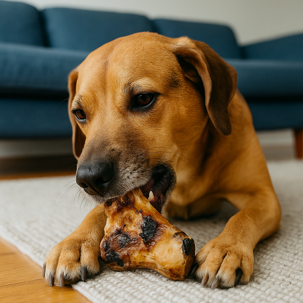 Meaty Buffalo Knee Cap Dog Bones – All-Natural, Long-Lasting Chew Treats - Advance Pets Product