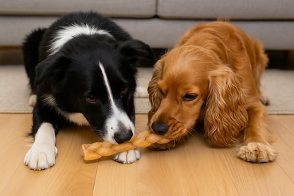 Braided Collagen Sticks for Dogs – 6 Inch, Rawhide-Free, Bulk Pack Available