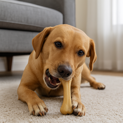 Bone-Shaped Collagen Dog Chews | Durable & Healthy Treats