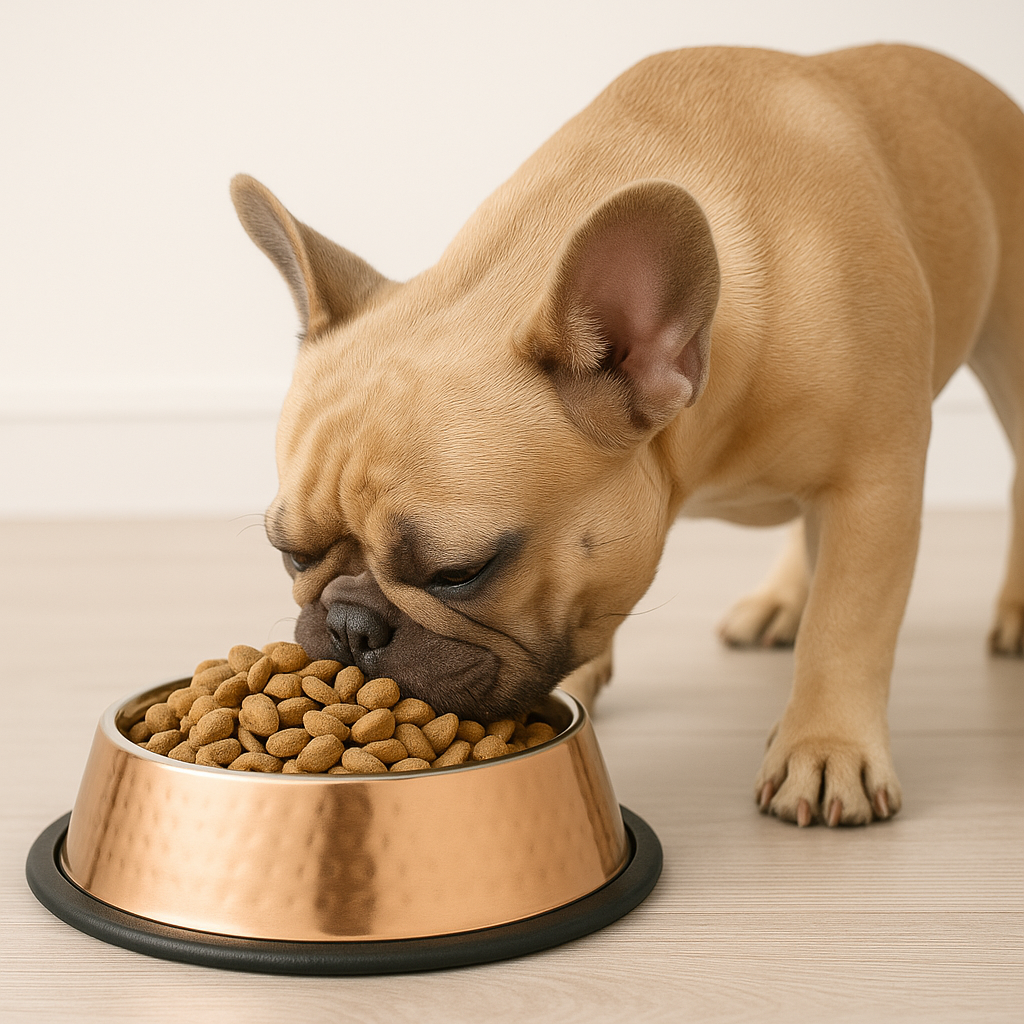 Copper-Finished Pet Food Bowl – Stainless Steel, Anti-Skid, Dishwasher Safe - Advance Pets Product