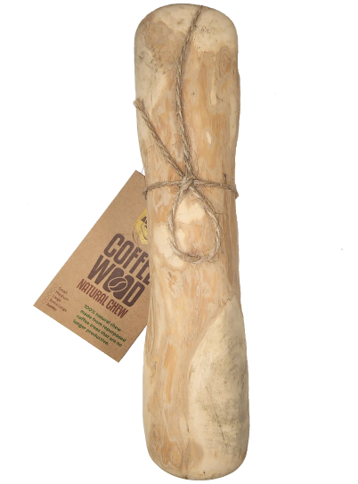Coffee Wood Dog Chew – All-Natural, Eco-Friendly & Long-Lasting Chew Stick for Safe Dental Health & Stress Relief - Advance Pets Product
