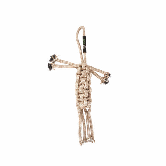 Cotton Jute Mix Dancing Pull Tug - Advance Pets Product