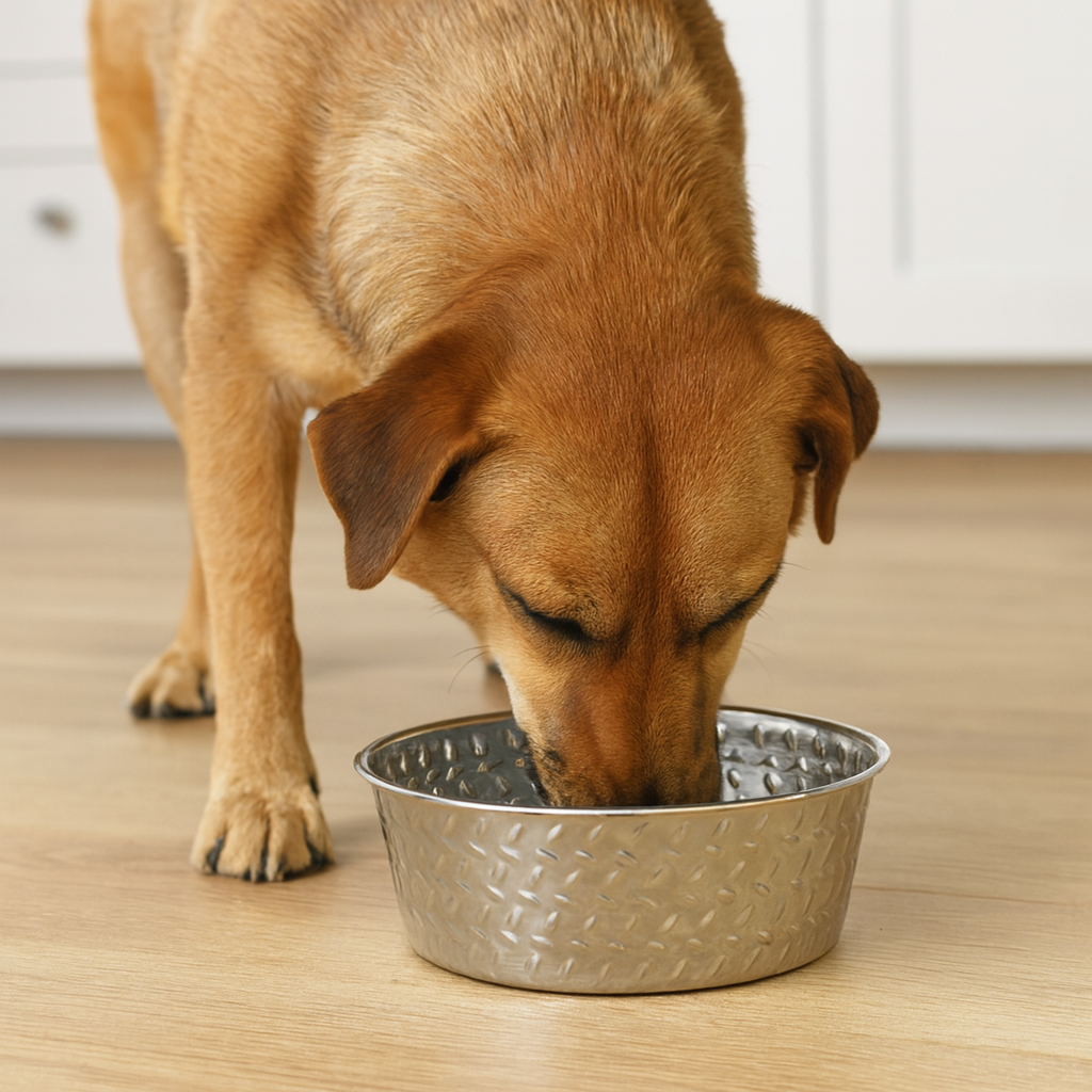 Stainless Steel Diamond Bowl – Premium Non-Slip Pet Feeding Bowl by Advance Pets Products - Advance Pets Product