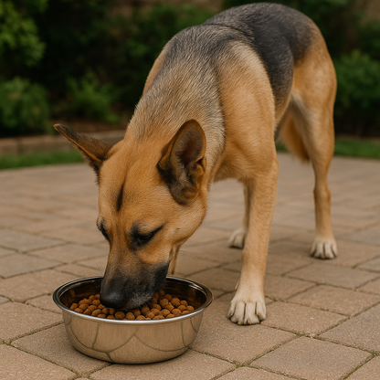 Regular Heavy Feeding Bowl - Durable Stainless Steel Dog Food & Water Dish - Advance Pets Product