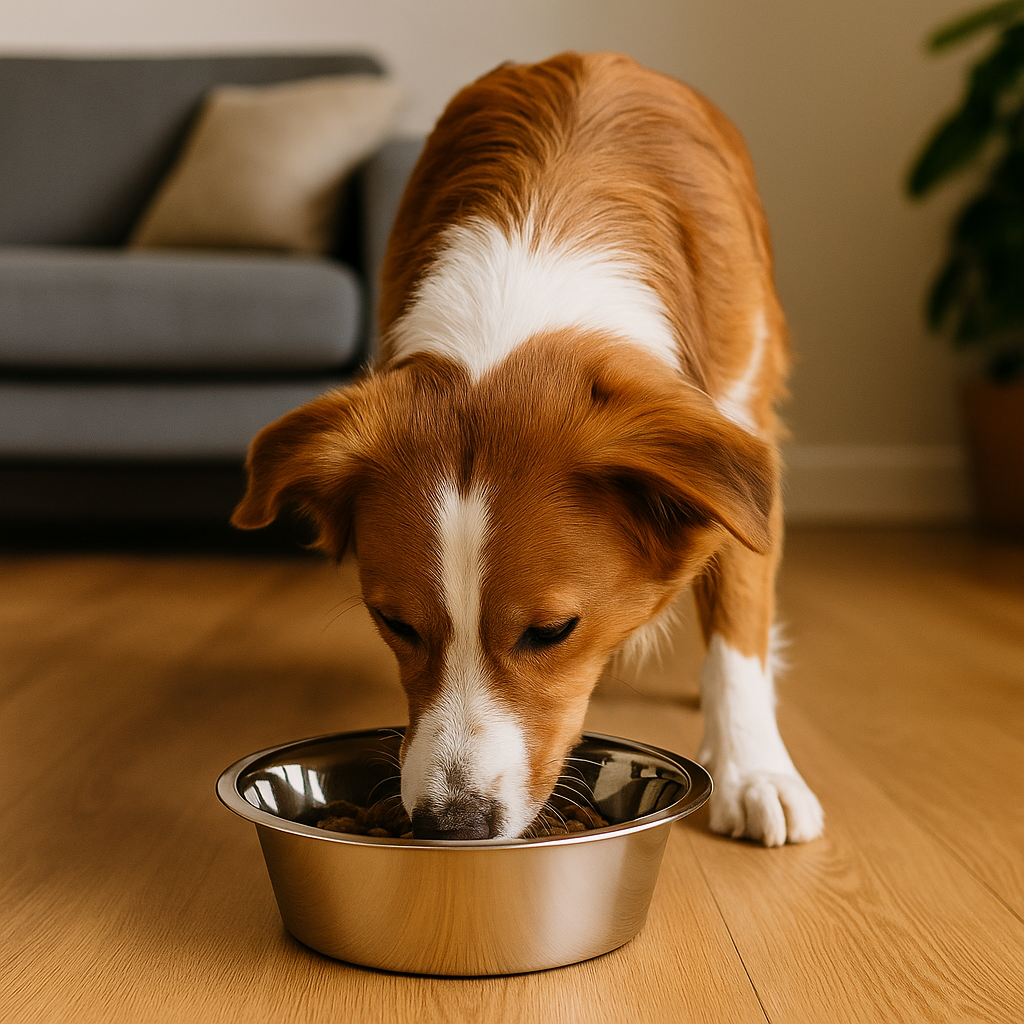 Premium Stainless Steel Pet Feeding Bowl – Durable, Hygienic & Safe - Advance Pets Product