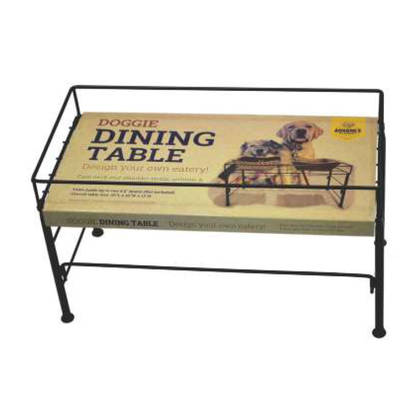 Elegant Doggie Dining Table – Elevated Pet Feeder with Non-Slip, Anti-Rattle Base for Dogs - Advance Pets Product