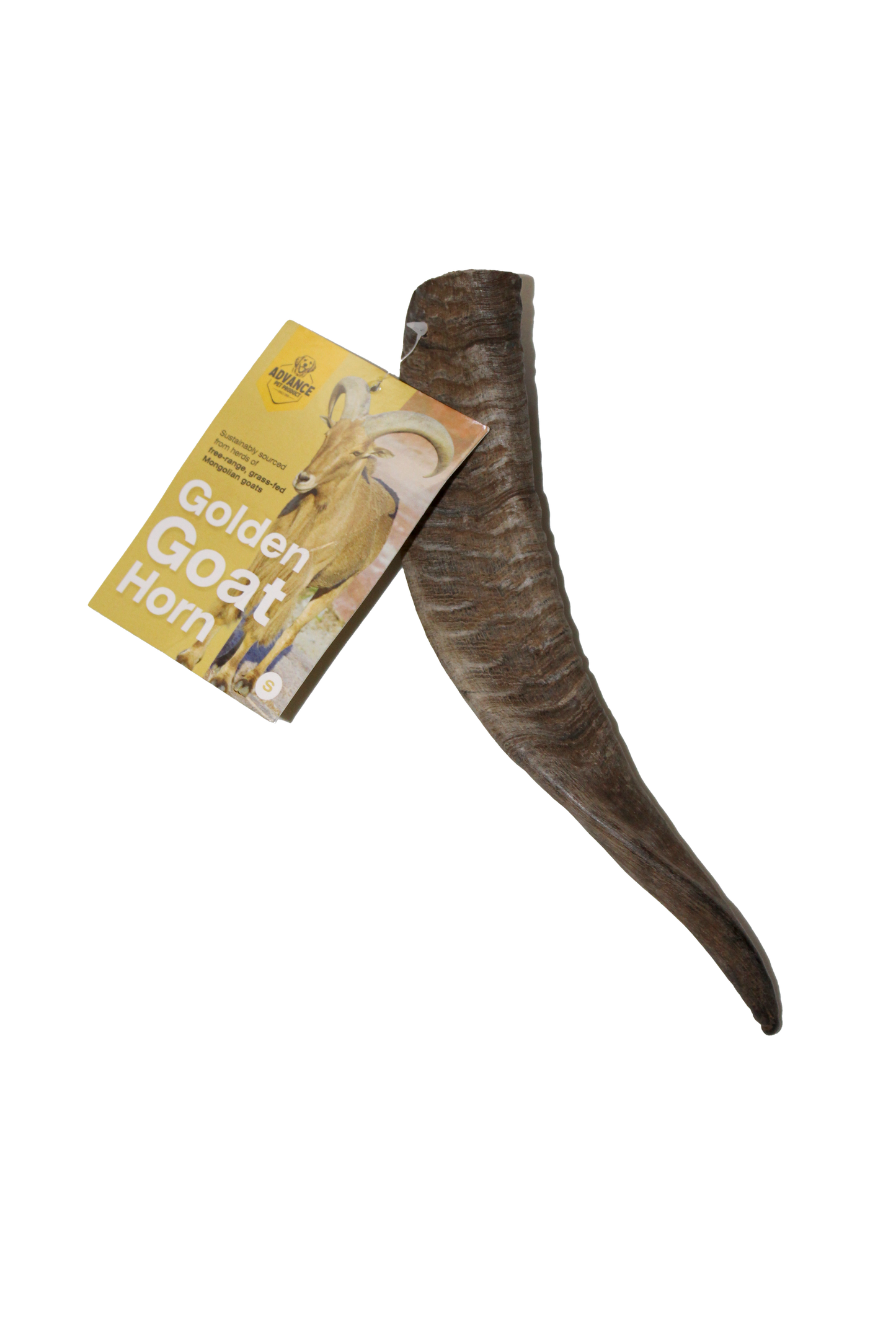 Natural Goat Horn Dog Chew – No Marrow, Long-Lasting Dental Treat