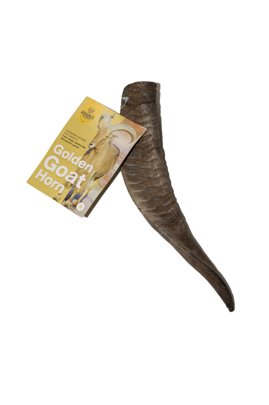 Natural Goat Horn Dog Chew – No Marrow, Long-Lasting Dental Treat