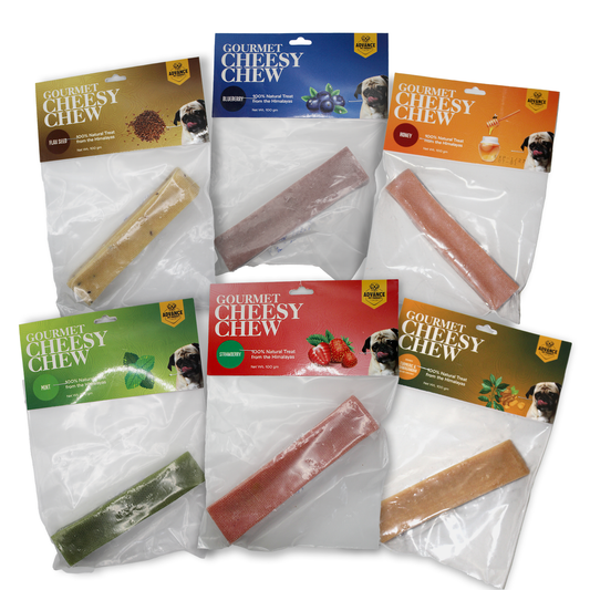 Flavored Gourmet Cheesy Chews – Himalayan Yak Dog Treats by Advance Pet Product