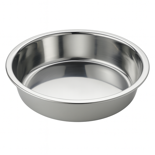 Stainless Steel Puppy Dish – Wide Non-Tip Feeding Bowl for Puppies by Advance Pets Products - Advance Pets Product