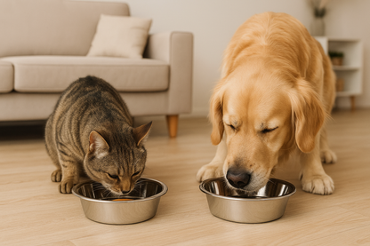 Premium Stainless Steel Pet Feeding Bowl – Durable, Hygienic & Safe - Advance Pets Product