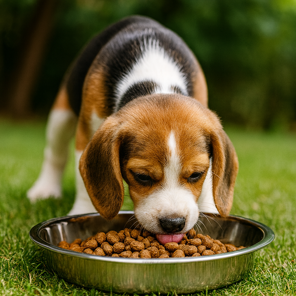 Stainless Steel Puppy Dish – Wide Non-Tip Feeding Bowl for Puppies by Advance Pets Products - Advance Pets Product