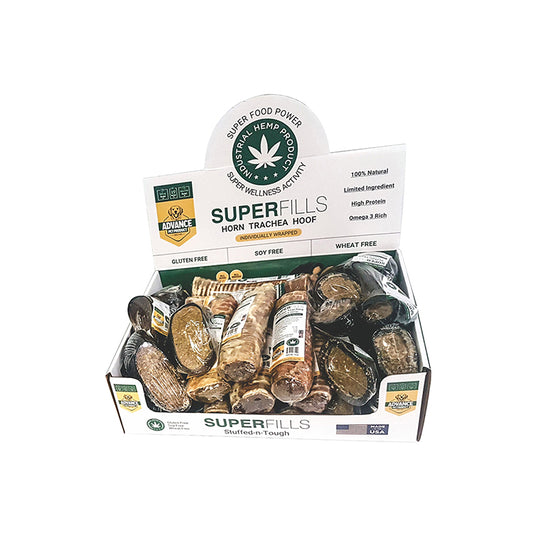 Packed with Superfood Superfills with Hemp and Himalayan Yak Cheese - Advance Pets Product