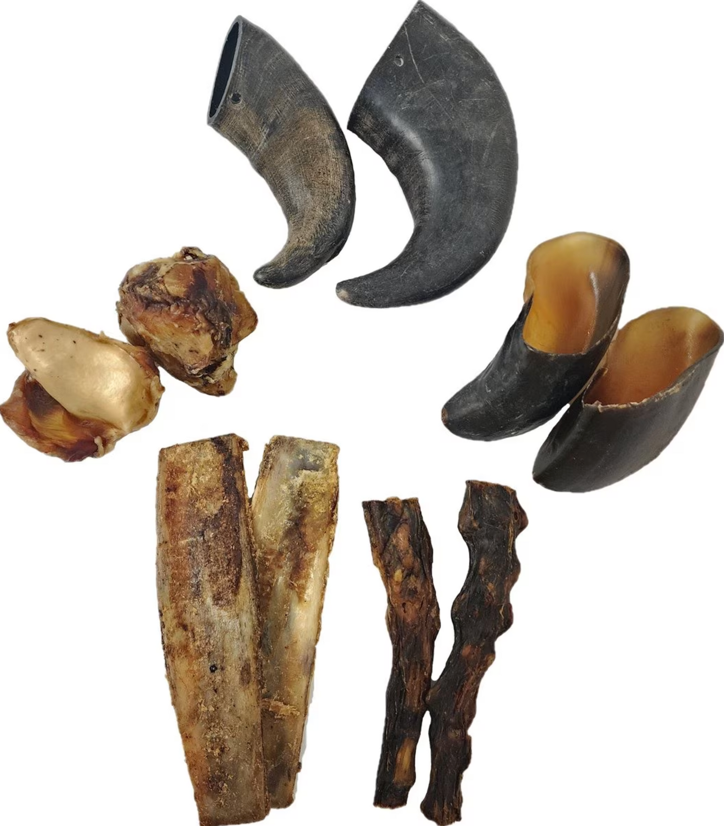 12 Piece Water Buffalo Chew Variety Pack – Long Lasting, All Natural Treats for Dogs - Advance Pets Product