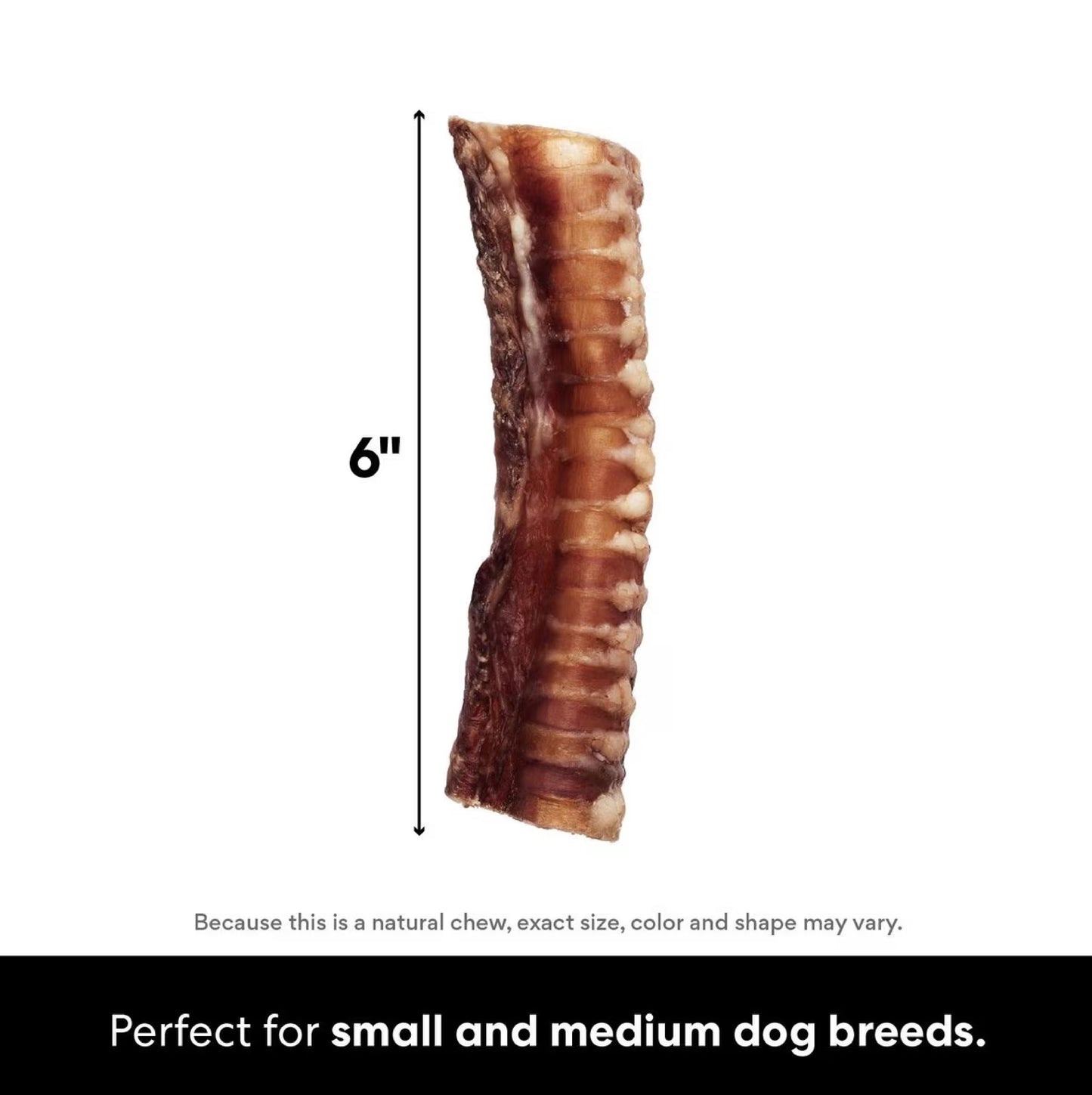 Premium Buffalo Trachea Dog Chews – 100% Natural, Tasty Treats for Healthy Chewing - High-Protein, Grain-Free - Pack of 2 - Advance Pets Product