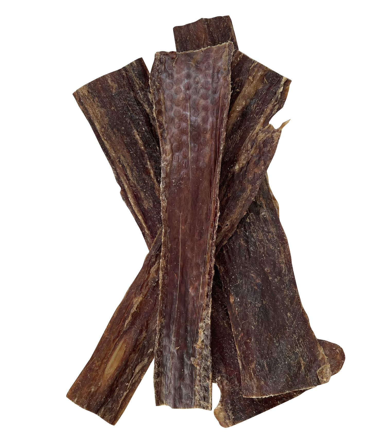 Water Buffalo Gullet Flat Jerky – Natural Dog Chew Treat - Advance Pets Product