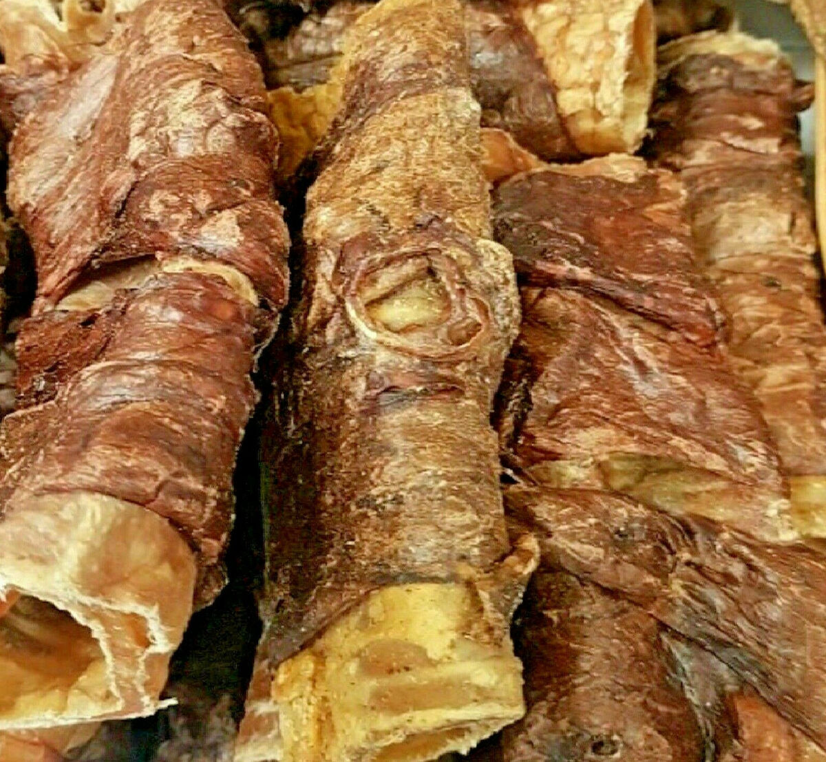 All-Natural Beef Trachea Wrapped in Jerky – Healthy, Safe Dog Chew (6” & 12” Options) - Advance Pets Product